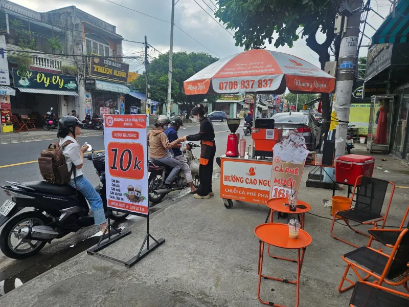 Chiến lược khai trưởng đồng giá 10k mô hình Take Away của Hương Cao Nguyên