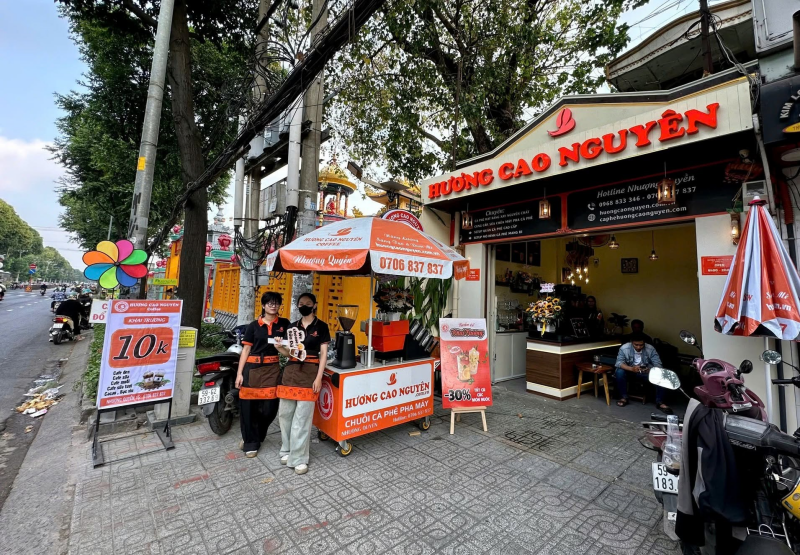 kinh nghiệm mở quán cafe cóc