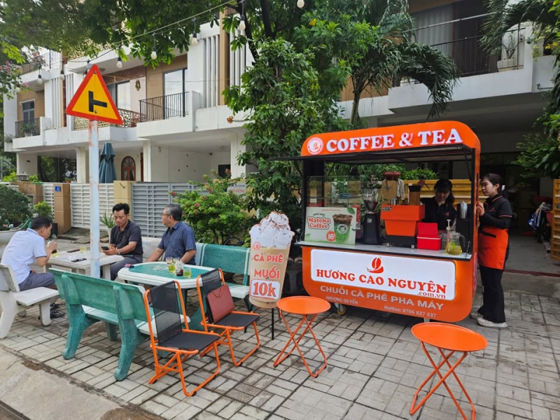 kinh nghiệm mở quán cafe cóc