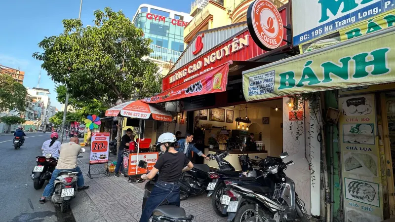 Mô hình cafe Mang đi