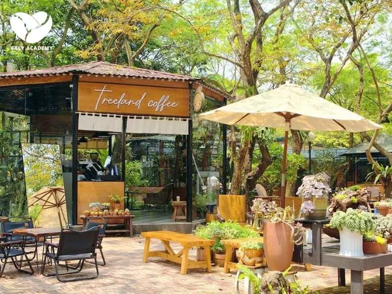 Cafe sân vườn 100 triệu nhỏ đẹp (Mini)